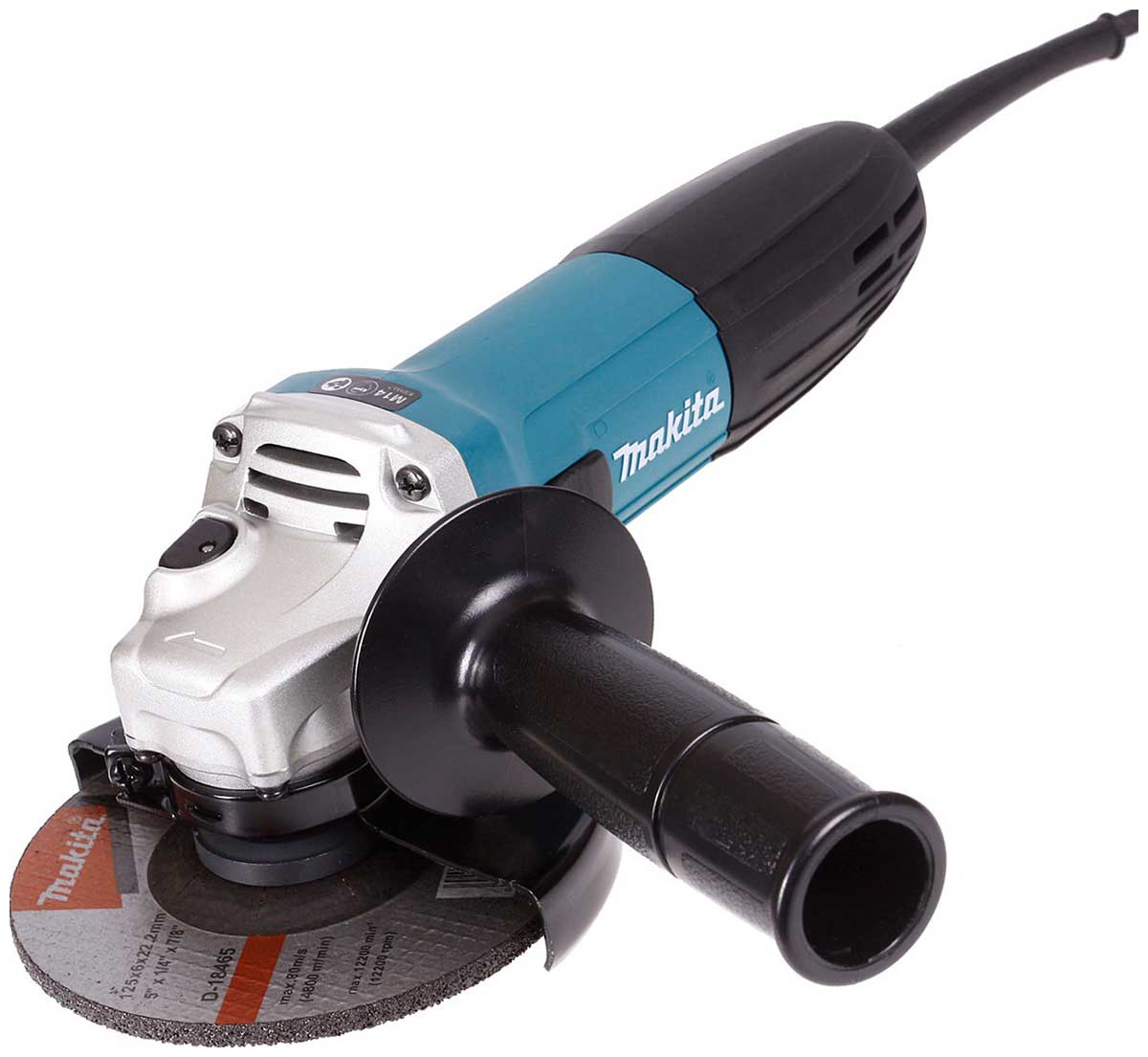 Угловая шлифовальная машина (болгарка) Makita GA5030RX9, 720Вт, 11000об/мин