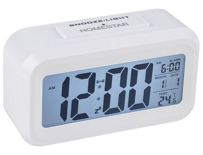 Изображение товара Часы электронные Homestar HS-0110 белые (104307)