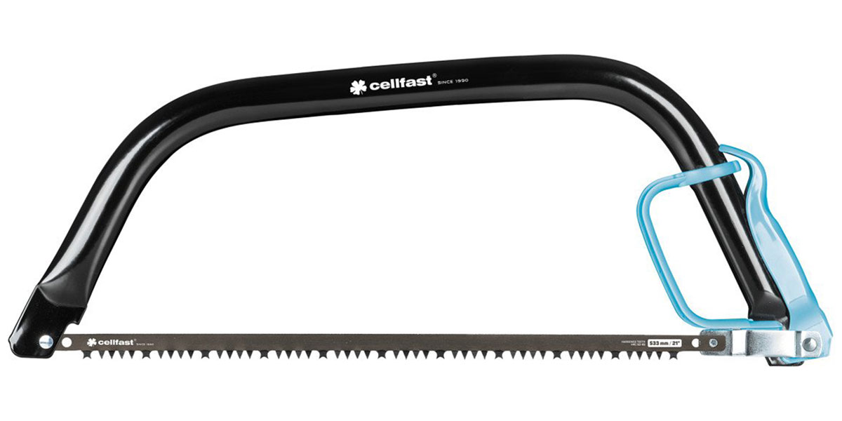 Изображение товара Лучковая пила Cellfast IDEAL 21" 533 мм для резки древесины