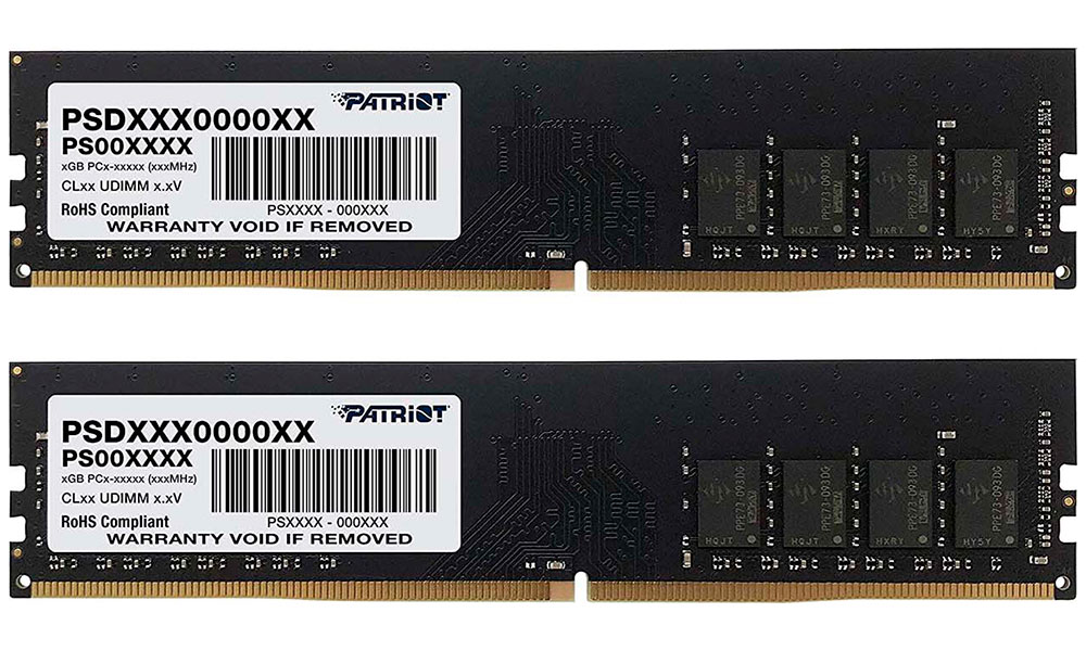 Изображение товара Оперативная память Patriot Memory DDR4 16GB 2666MHz 2x8GB
