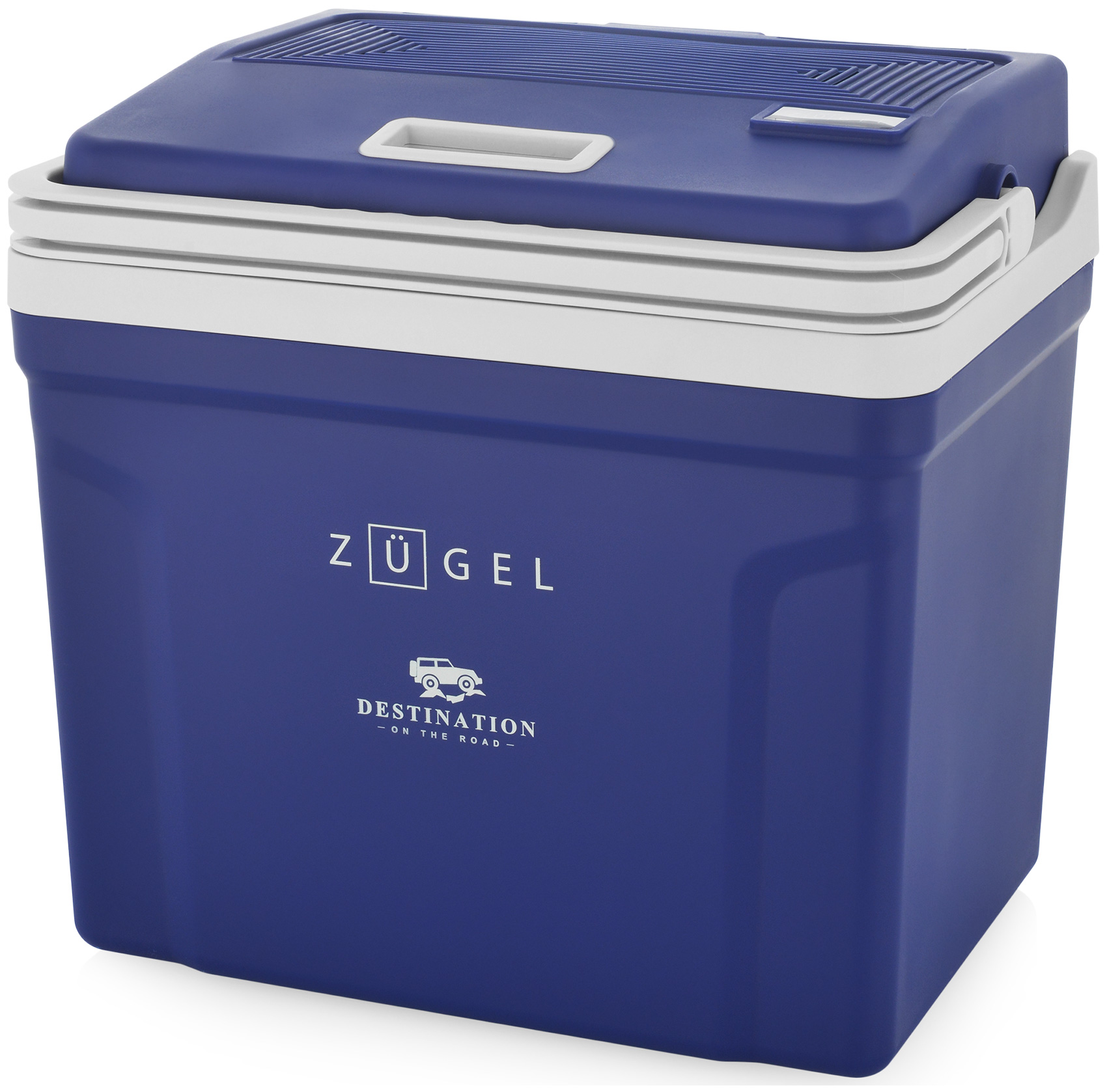 Изображение товара Автомобильный холодильник Zugel ZCR25 25л синий портативный охлаждение нагревание