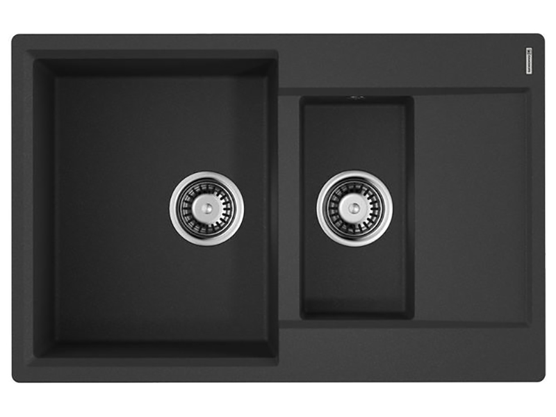 Изображение товара Кухонная мойка Omoikiri Daisen 78-2T-BL Tetogranit/черный (4993535)