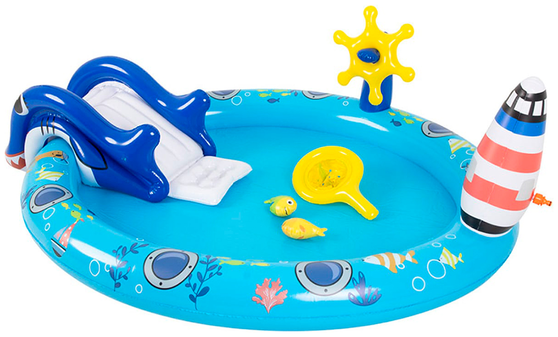 Изображение товара Бассейн надувной SunClub 51220 Море 203х152х64 см