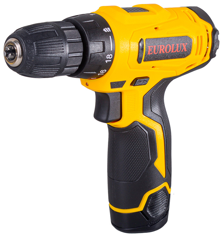 

Дрель-шуруповерт Eurolux аккумуляторная (ДА-12/1Li)