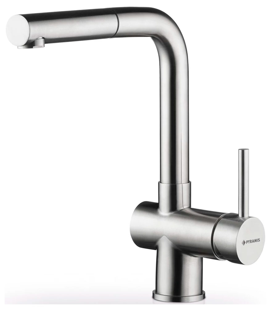 

Кухонный смеситель Pyramis CAPRICCIO, нержавеющая сталь (090917201)