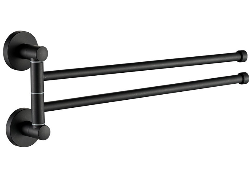 Изображение товара Полотенцедержатель D-Lin D111 черный, (D253111)