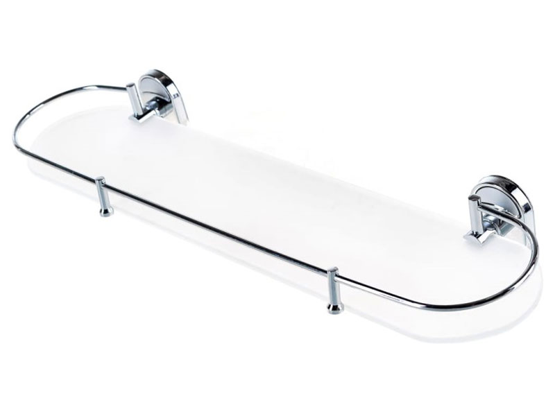 

Полка стеклянная D-Lin D700, хром (D260700-1)