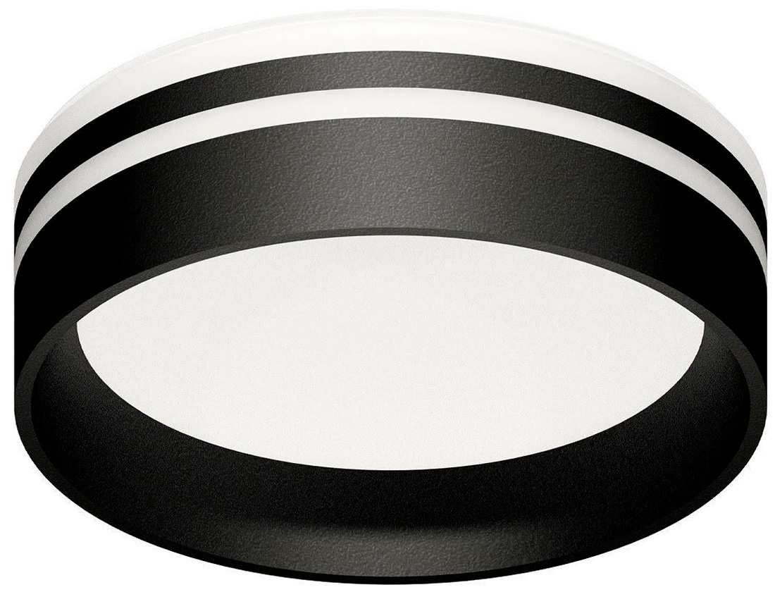 Изображение товара Насадка передняя для спота Ambrella Light N8478 черный белый матовый