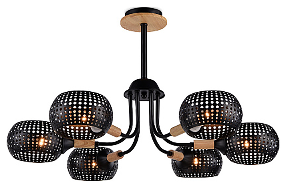 Изображение товара Люстра Ambrella Light TR80167 Лофт Traditional Loft E14 6x ламп