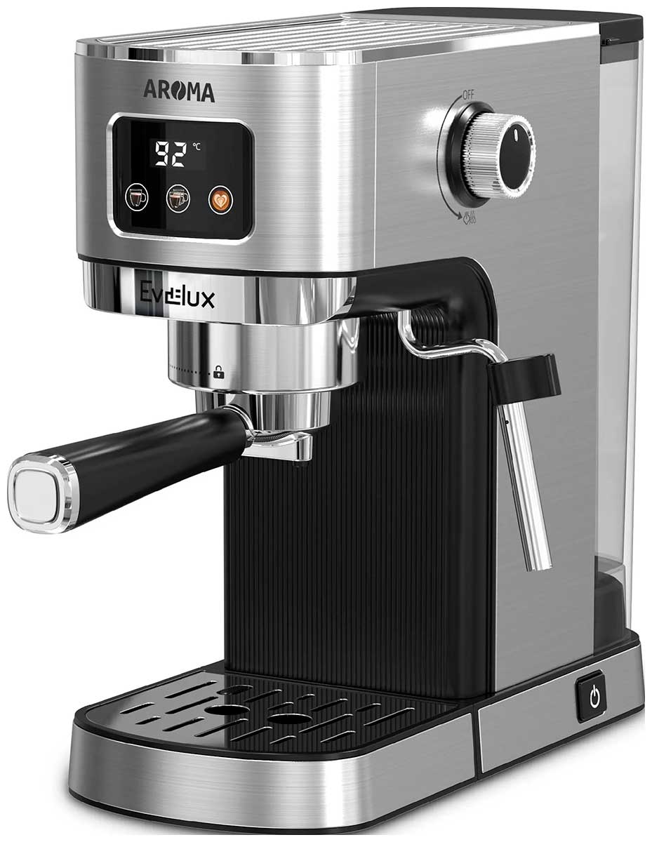 

Кофеварка Evelux ECM 1009 Aroma, Нержавеющая сталь