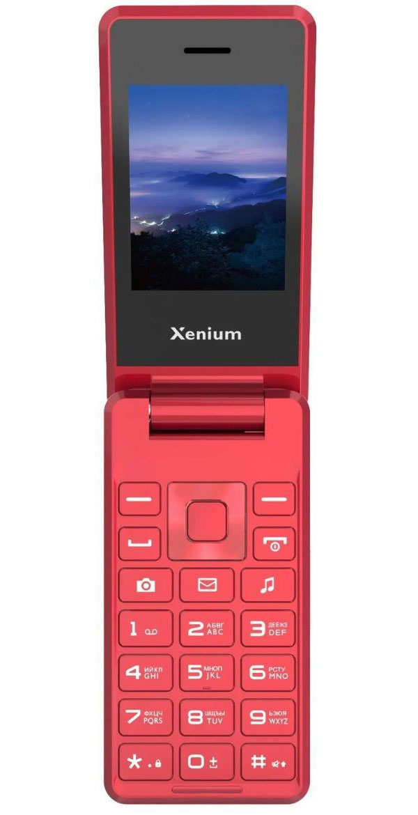 Мобильный телефон Philips XENIUM X600 красный Мобильный телефон Philips XENIUM X600 красный