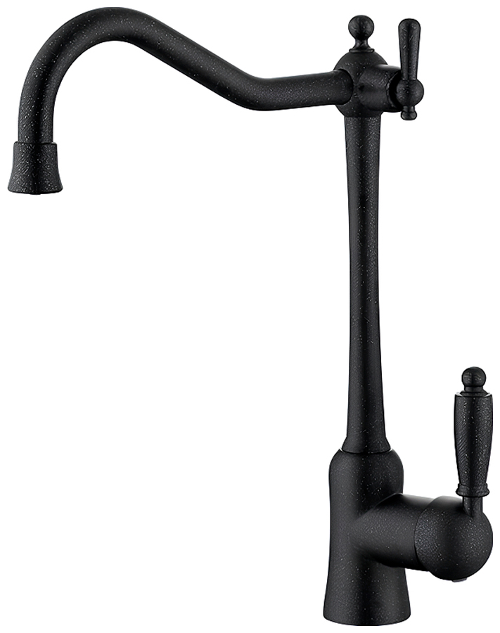 Изображение товара Смеситель для кухонной мойки Kaiser Vincent черный мрамор 31944-2