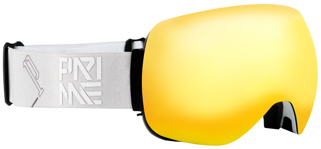 Изображение товара Маска для горных лыж и сноуборда PRIME COOL-C1 GOLDEN универсальная двойная линза