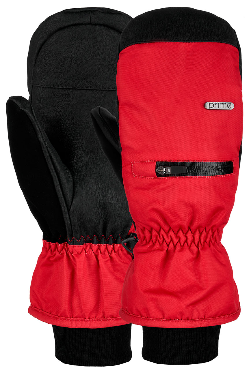 фото Варежки prime cool-с1 mitten (red) (m)