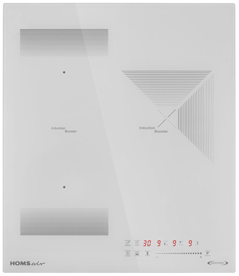 

Электрическая варочная панель Homsair HIC43BWH Inverter, Белый