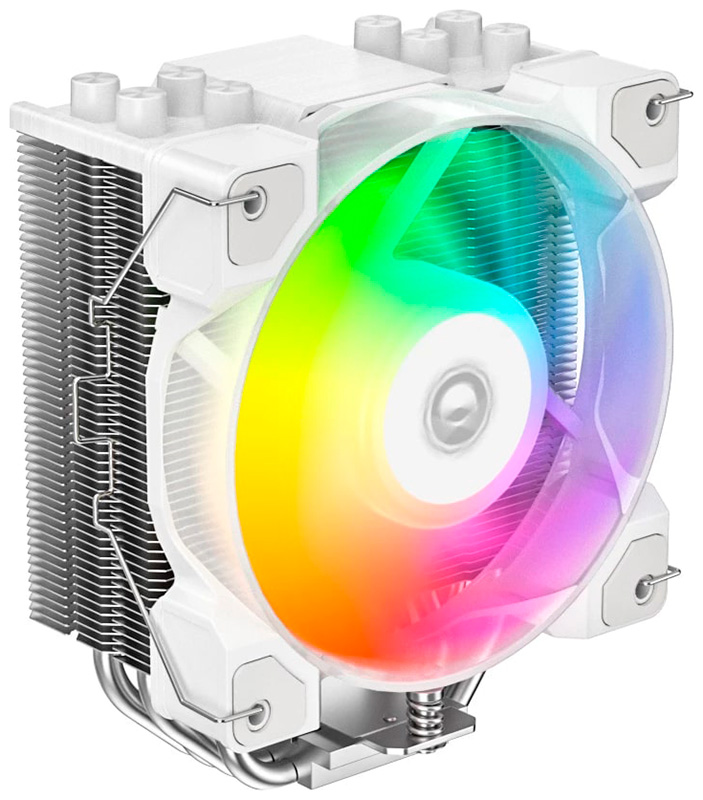 Изображение товара Кулер для процессора ID-Cooling SE-214-XT DF WHITE с ARGB и 4 тепловыми трубками