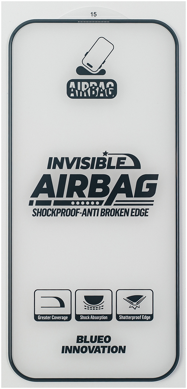 Изображение товара Защитное стекло Type Gorilla 3D Anti-broken Tempered Glass, iPhone 15 Pro, 6.1, Black (NPT35-15P-BK)