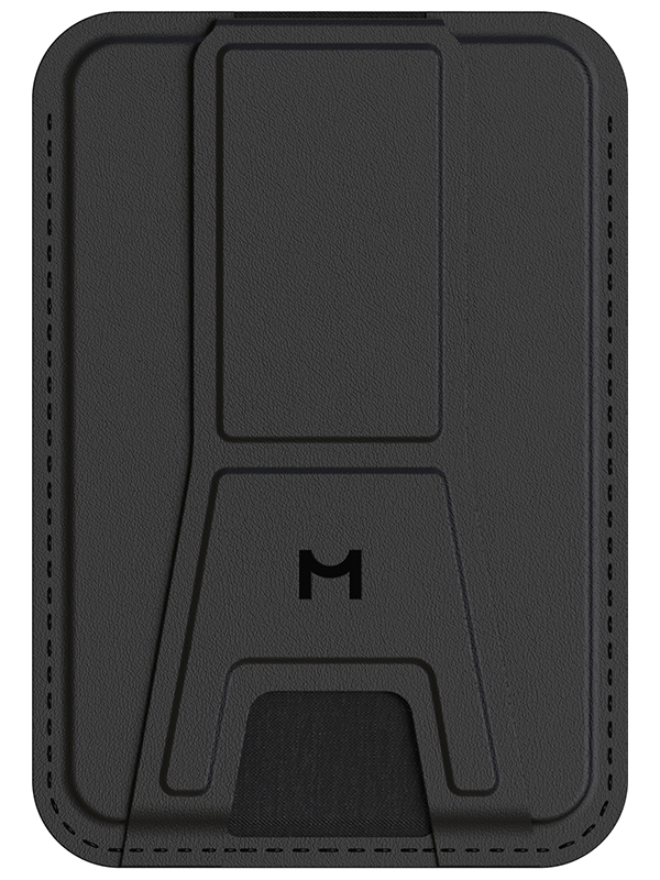 Изображение товара Кошелек-кардхолдер Magssory Duo c подставкой и магнитами, совместимый с MagSafe, midnight (ACL011)