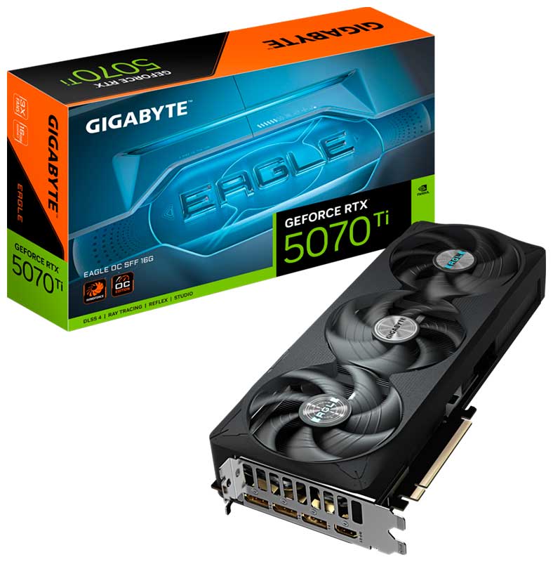 Изображение товара Видеокарта Gigabyte GeForce RTX 5070 Ti EAGLE OC 16Gb (GV-N507TEAGLE OC-16GD)