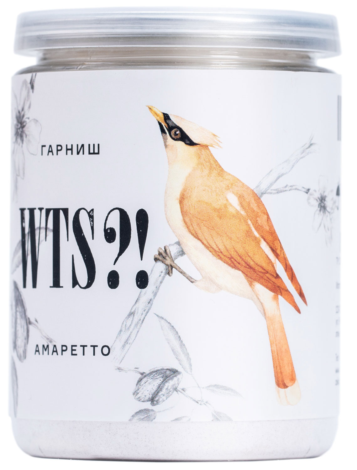 Изображение товара Гарниш WTS Амаретто ароматизированная топпинг-посыпка 80 г для кофе и десертов