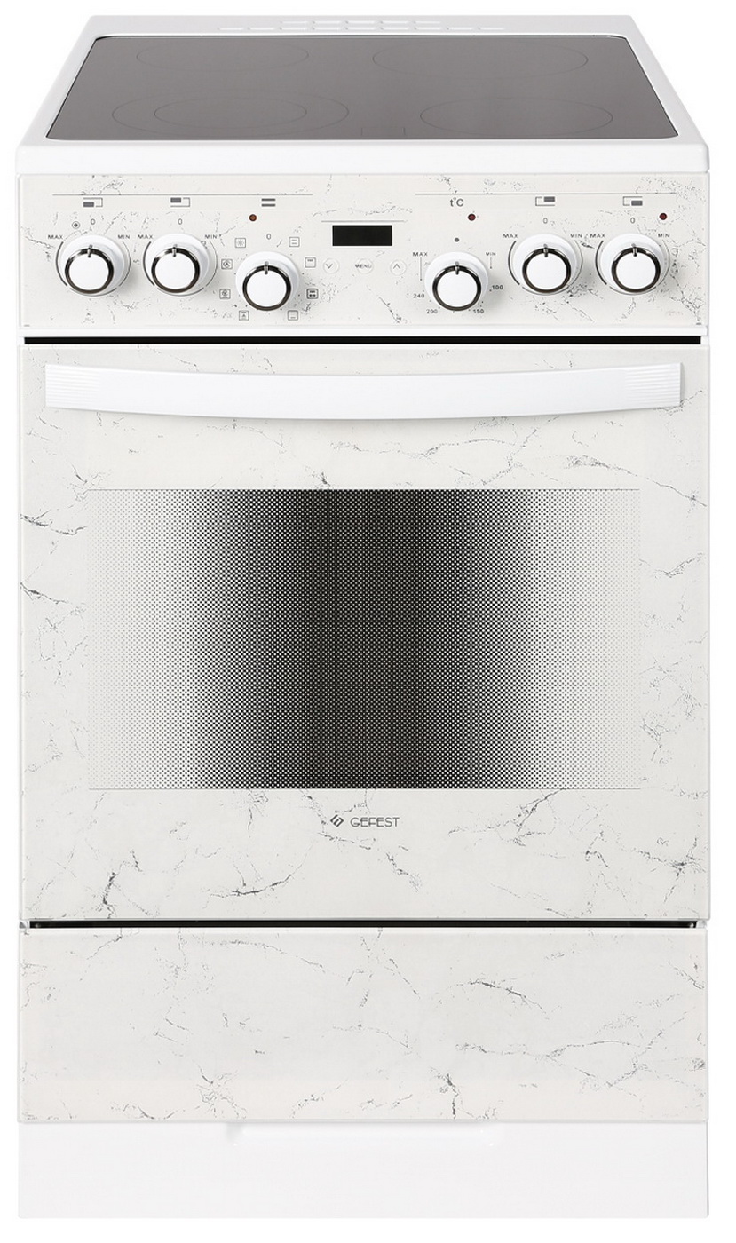

Электроплита Gefest 5560-03 0042, Белый с рисунком мрамор