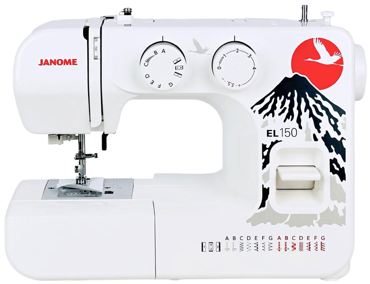 

Швейная машина Janome EL-150 белый