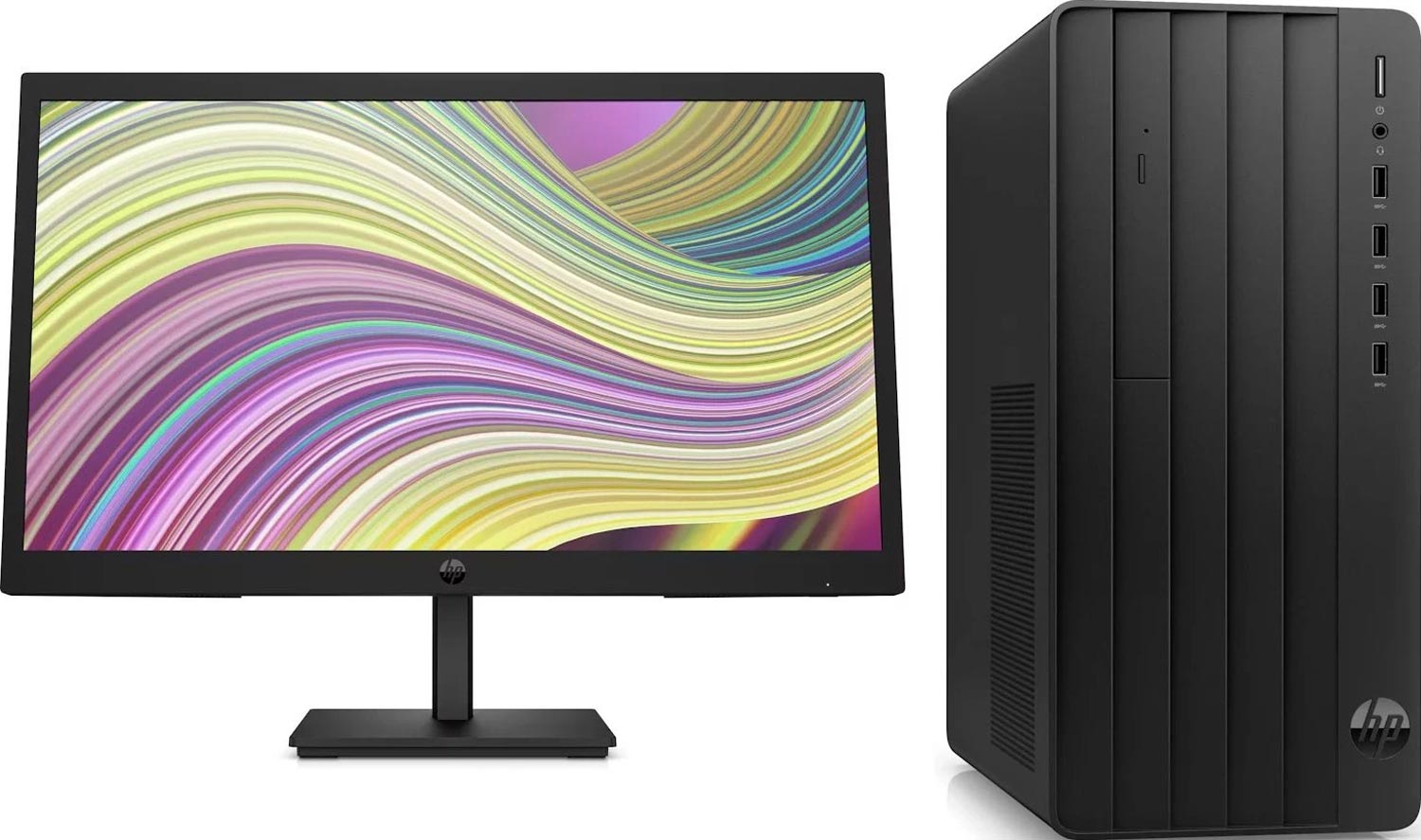 Изображение товара Комплект HP 290 G9 MT с процессором i3 12100 и монитором HP P22V