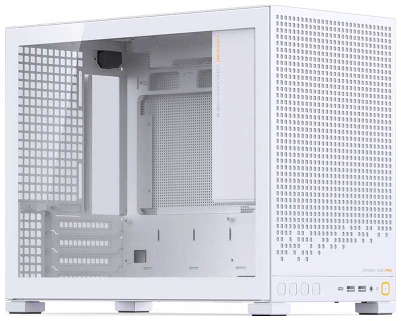 Изображение товара Корпус Jonsbo D32 PRO White компактный Mini-Tower с окном из стекла