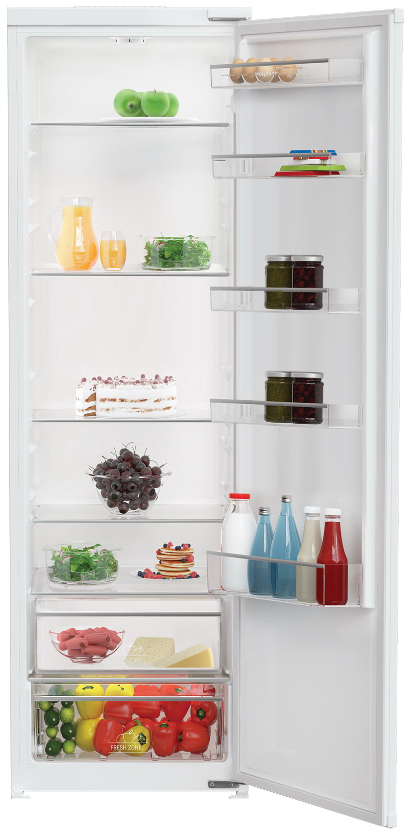 Изображение товара Встраиваемый однокамерный холодильник Hotpoint HBDR 18 315 л белый