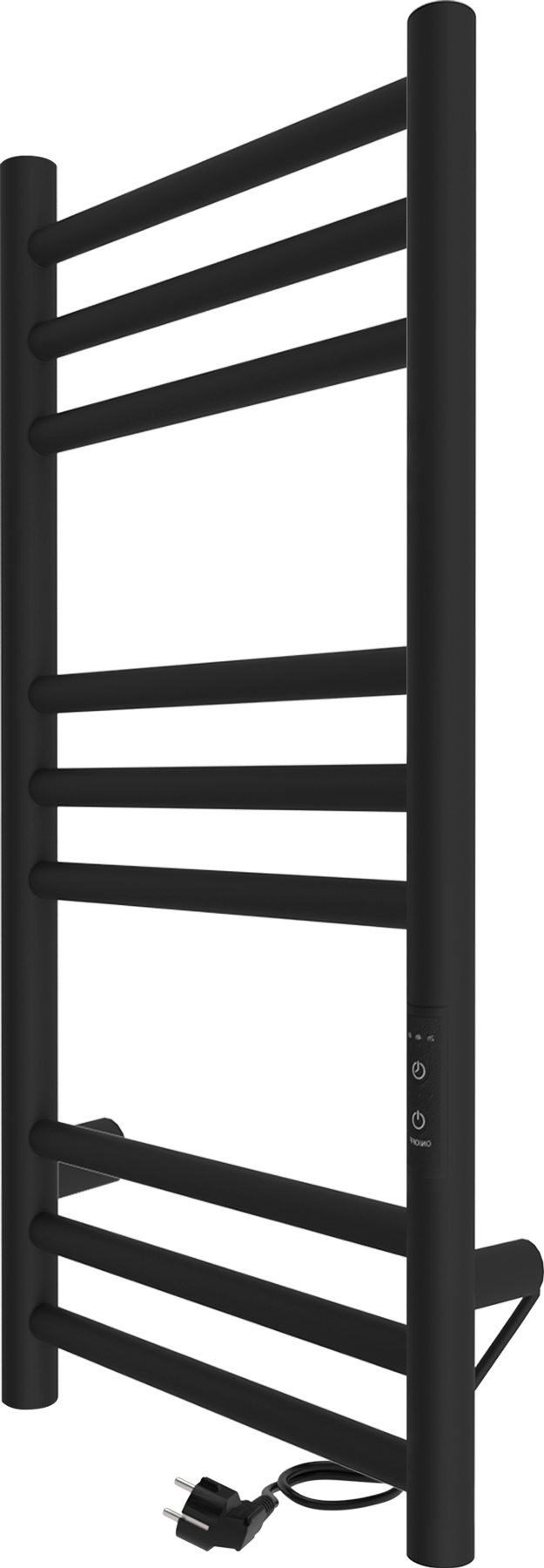 Изображение товара Электрический полотенцесушитель Indigo Line Trinity черный муар 70x33.2 см