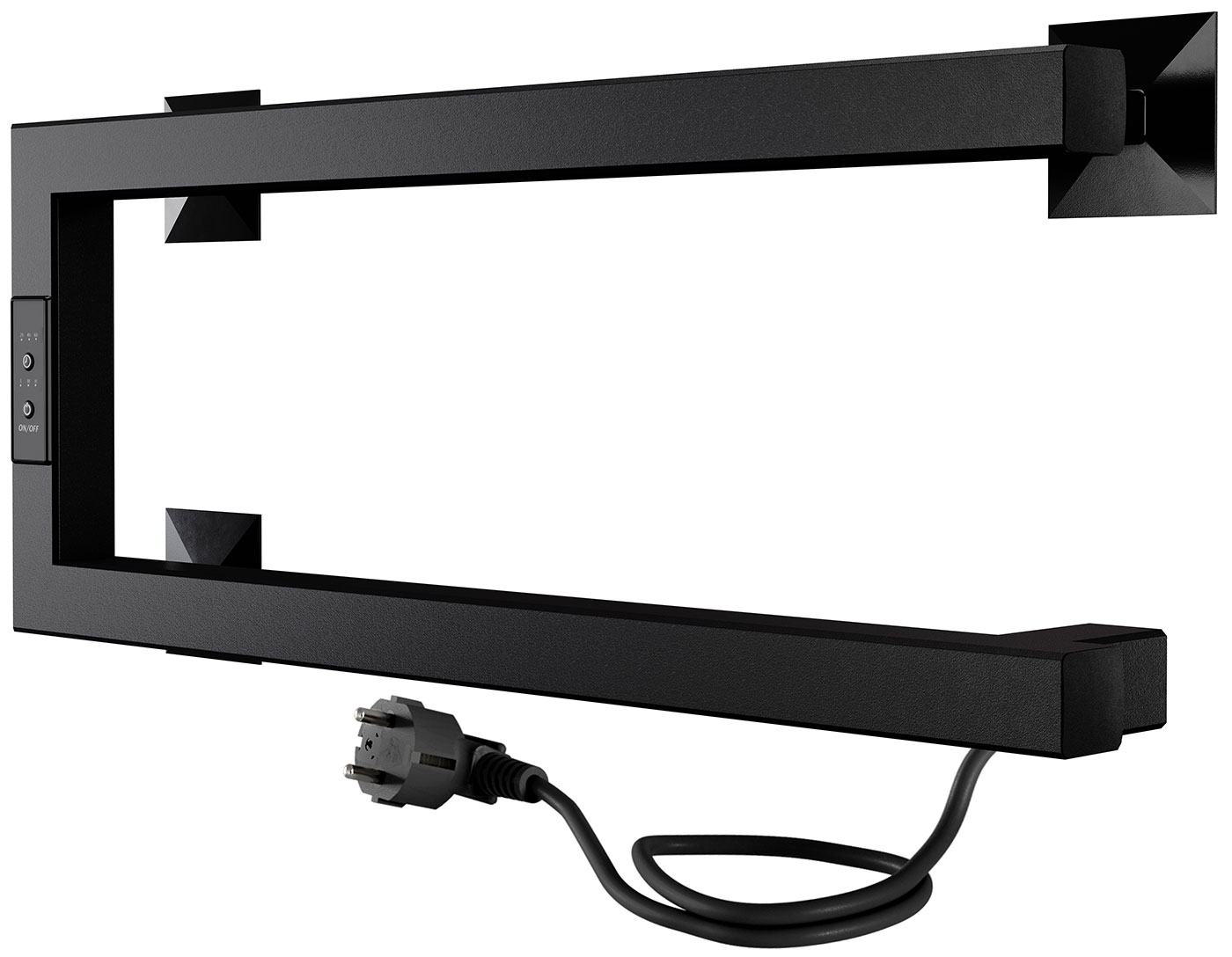 Изображение товара Электрический полотенцесушитель Indigo Nix DGN20-50BRRt черный муар 40Вт