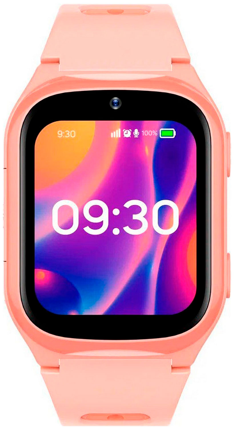 Изображение товара Детские умные часы Aimoto Dream 4G коралловые с функциями GPS SOS и голосовым помощником