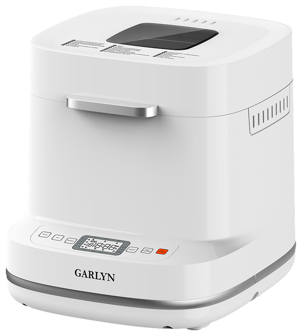 Изображение товара Хлебопечка Garlyn BR-900 белая с 19 программами регулировкой веса и цвета корочки