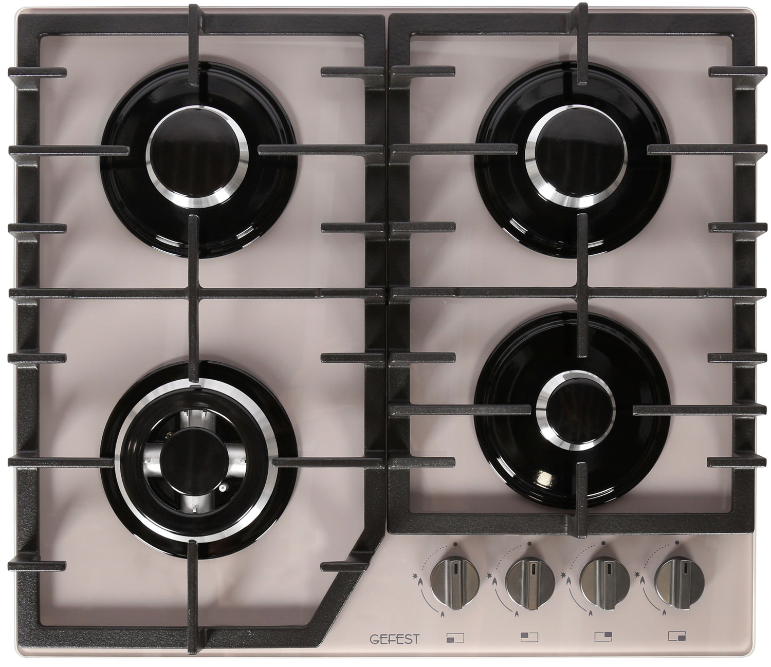 Изображение товара Газовая варочная панель Gefest ПВГ 2232-01 Р51 4 конфорки, газ-контроль