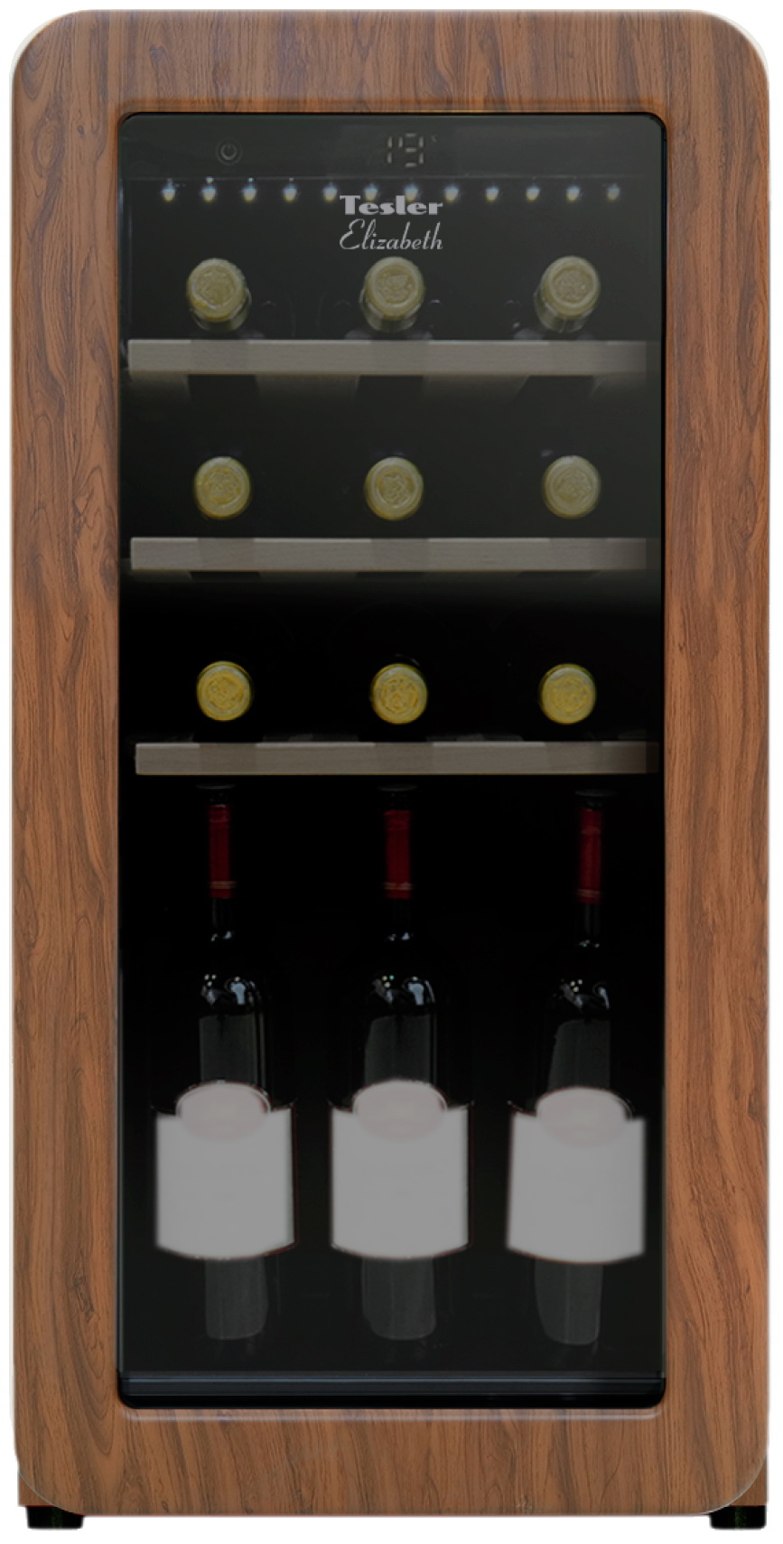 Изображение товара Винный шкаф Tesler CWC-188 CARAMEL WOOD LD