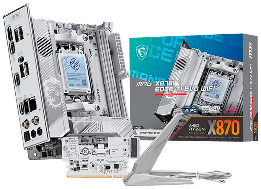 Изображение товара Материнская плата MSI MPG X870I EDGE TI EVO WIFI AM5 Mini-ITX