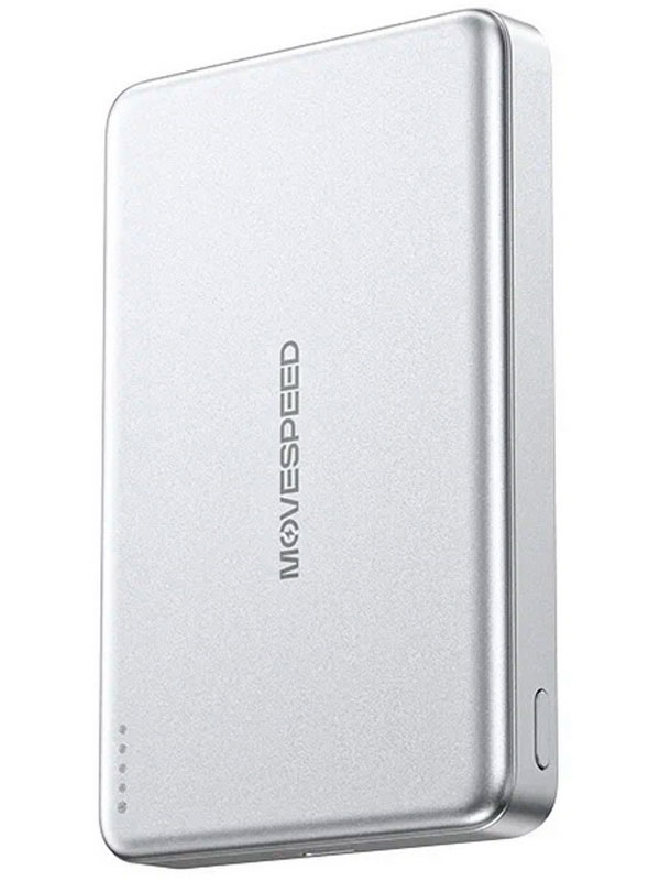 Изображение товара Movespeed MSP08 — внешний аккумулятор 10000 мАч, 22.5W, Qi, USB-C