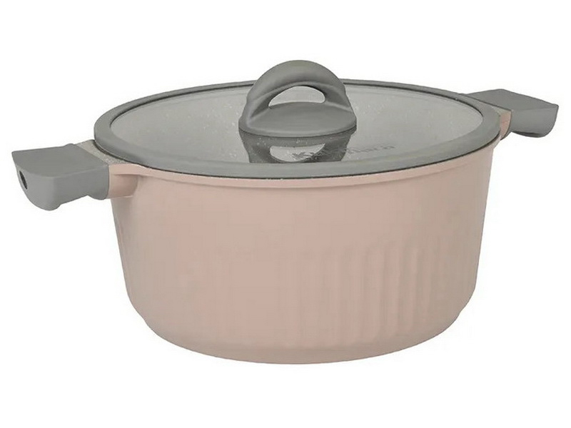 Кастрюля 52 л со стеклянной крышкой Kukmara АП линия Stella cappuccino кск52а 5106₽