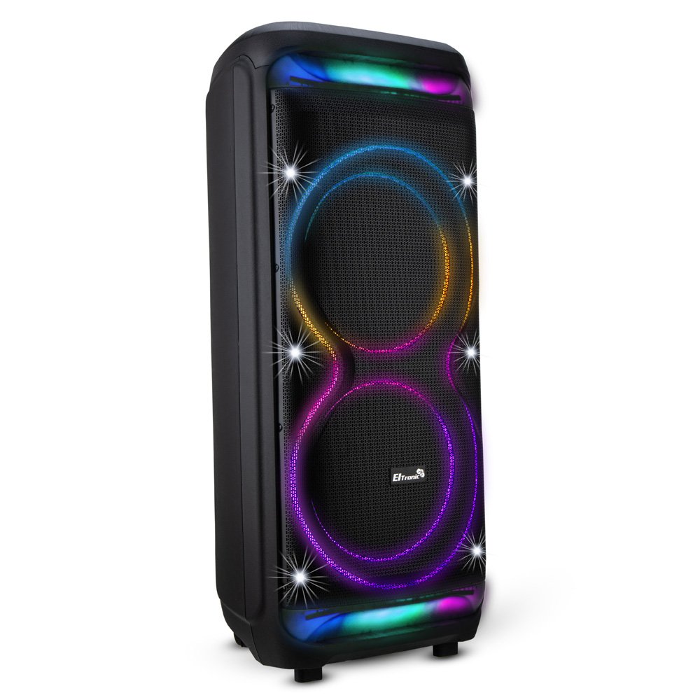 Изображение товара Колонка bluetooth ELTRONIC 30-54 DANCE BOX 1500, 2 динамика 12 дюймов, с функцией TWS, 2 микрофона Изображение товара Колонка bluetooth ELTRONIC 30-54 DANCE BOX 1500, 2 динамика 12 дюймов, с функцией TWS, 2 микрофона