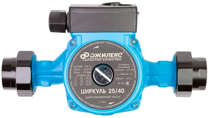 

Насос Джилекс Циркуль 25/40, Черный