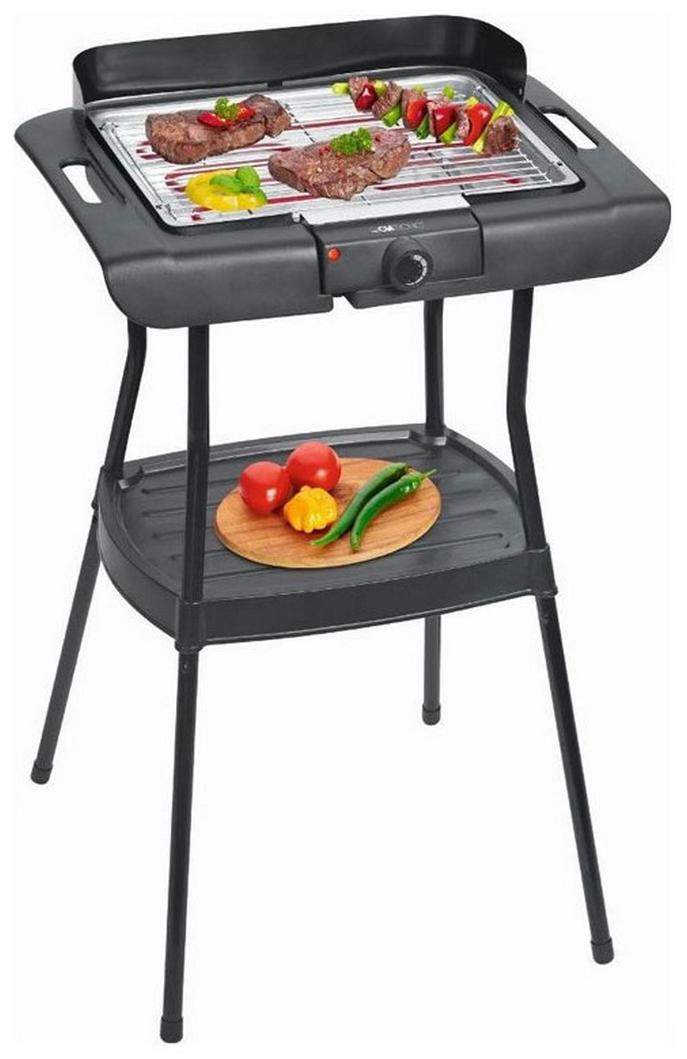 Изображение товара Электрический гриль Clatronic BQS 3508 schwarz с регулировкой температуры