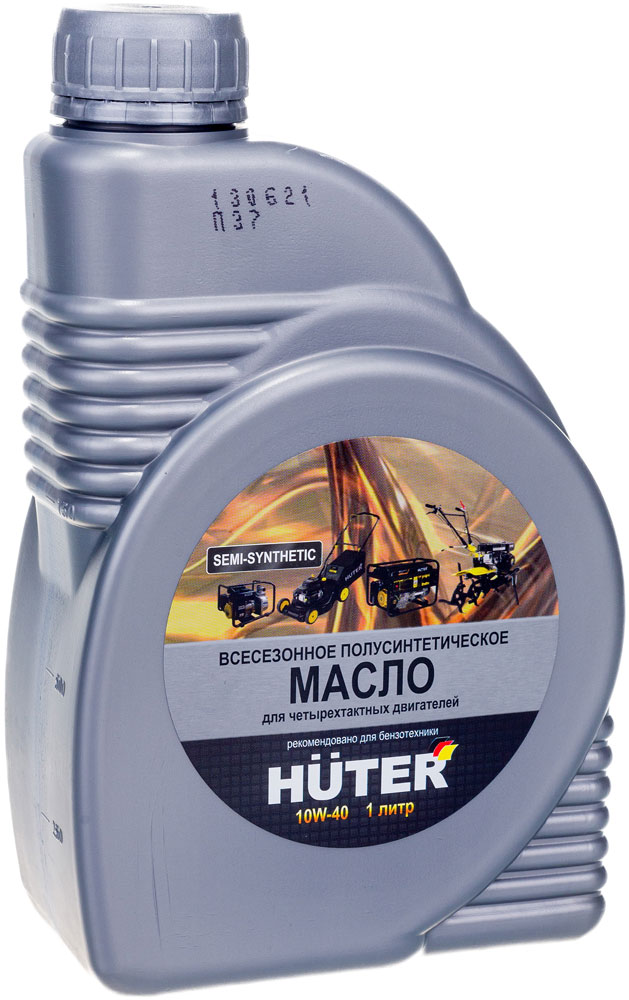 Изображение товара Масло Huter 10W-40 полусинтетическое для 4-тактных двигателей 1л