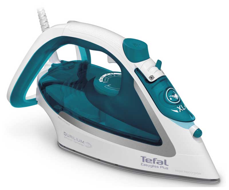 Изображение товара Утюг Tefal EASYGLISS 2 FV5718E0 с подошвой Durilium Airglide и функцией вертикального отпаривания