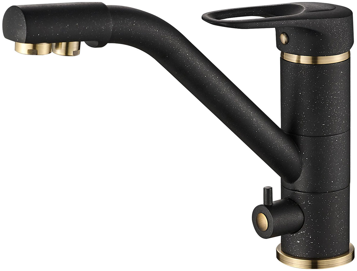 Изображение товара Кухонный смеситель Zorg SH 321 BLACK BR