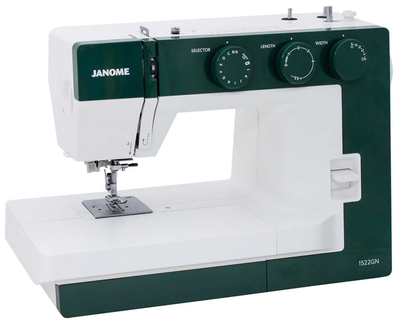 Изображение товара Электромеханическая швейная машина Janome 1522GN с 25 операциями