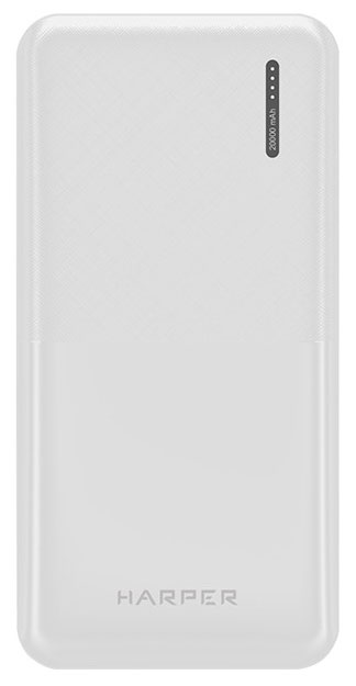 Внешний аккумулятор Harper PB-20011 white Внешний аккумулятор Harper PB-20011 white