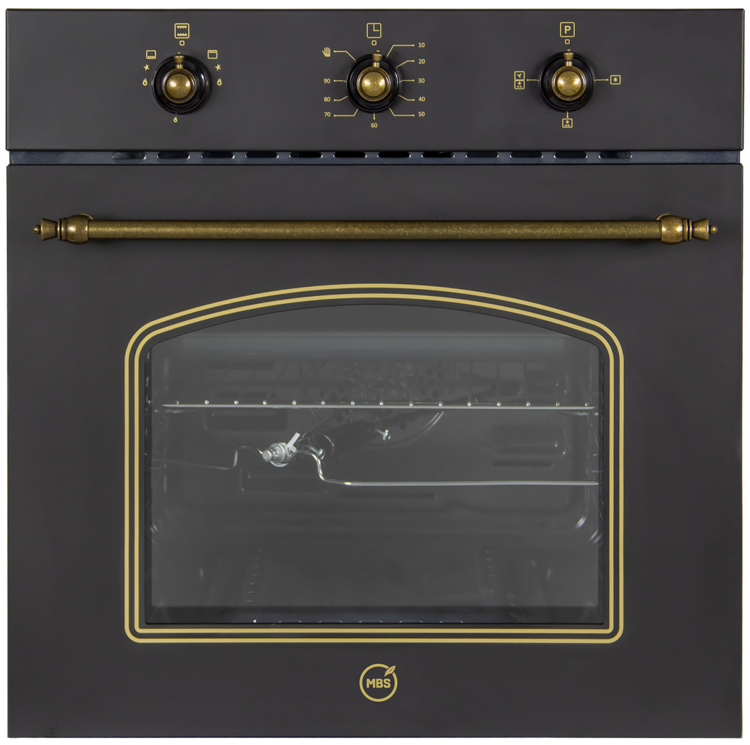 Изображение товара Газовый духовой шкаф MBS DG-607BL