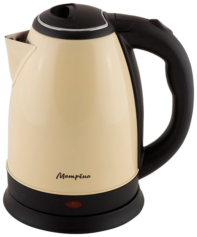Изображение товара Электрический чайник Матрёна MA-002 1.8л бежевый нержавейка