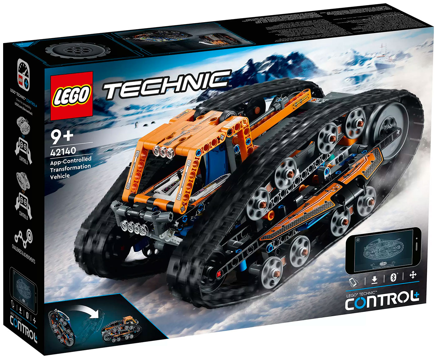 Конструктор Lego Technic Машина-трансформер на дистанционном управлении  42140 | AliExpress