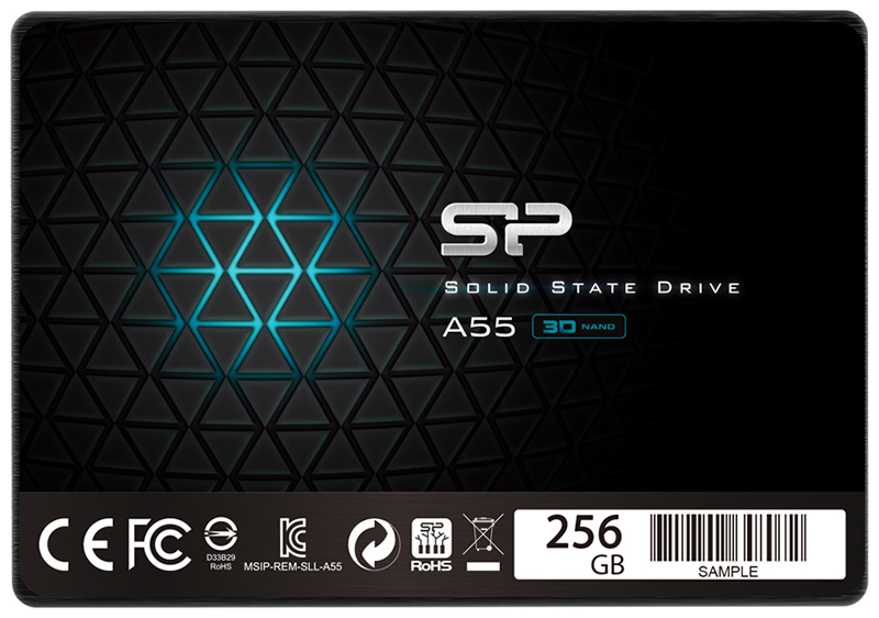 Изображение товара SSD накопитель Silicon Power 2.5" Ace A55 256 Гб SATA III (SP256GBSS3A55S25)